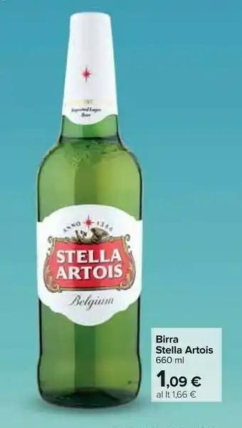 Carrefour Stella artois Birra Belgium offerta