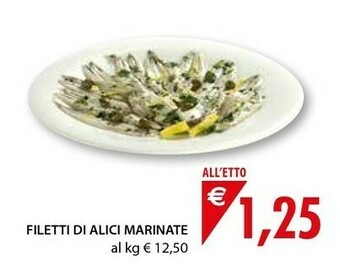 Mercatò Filetti Di Alici Marinate offerta