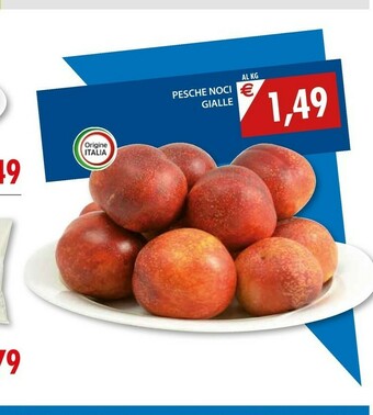 Mercatò Pesche Noci Gialle offerta