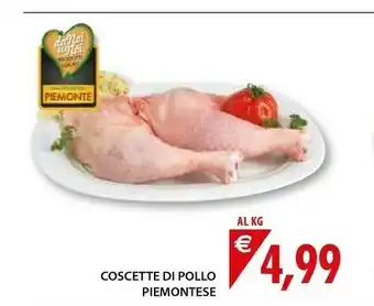 Mercatò Coscette Di Pollo Piemontese offerta