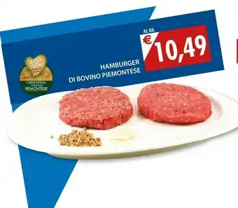 Mercatò Hamburger Di Bovino Piemontese offerta