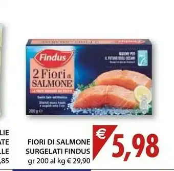 Mercatò Findus Findus - 2 Fiori di Salmone 200 g(ml) offerta