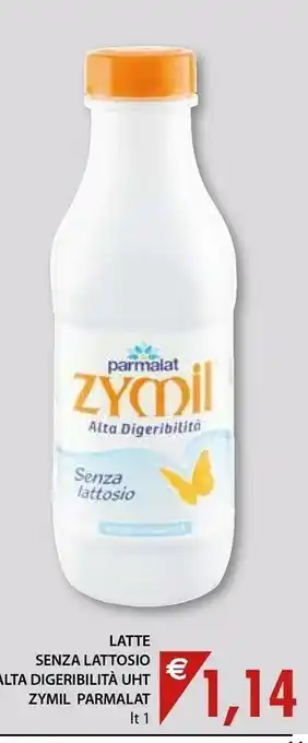 Mercatò Parmalat Latte Senza Lattosio Alta Digeribilita Uht Zymil 1 L offerta