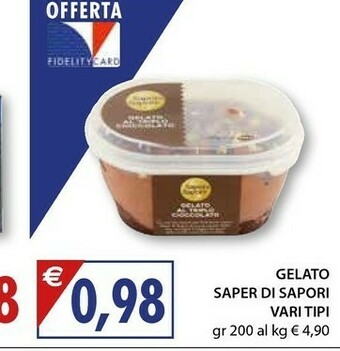 Mercatò Saper di sapori Gelato Al Caffè Arabica 200 G(ml) offerta