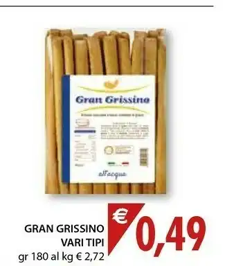 Gran Grissino All'acqua