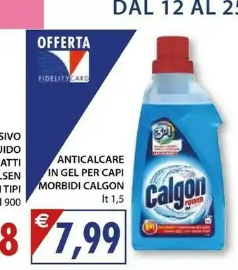 Mercatò Calgon Anticalcare In Gel Per Capi Morbidi offerta