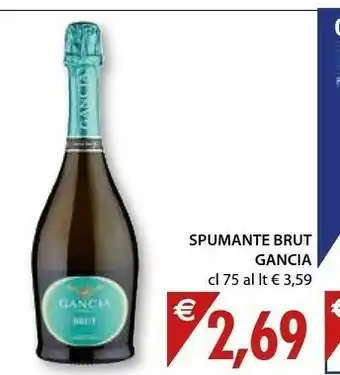 Mercatò Gancia Spumante 750 G(ml) offerta