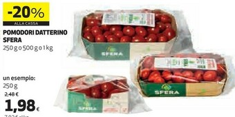 Coop Sfera Soc. Agricola S.r.l. - Pomodoro Datterino offerta