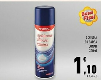 Conad Superstore Conad Schiuma Da Barba offerta