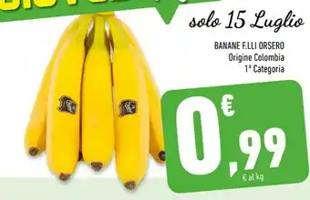 Conad Superstore F.lli orsero Banane offerta