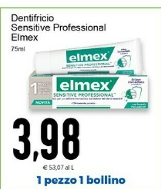 Conad Superstore Elmex Dentifricio Sensitive Professional 75 Ml offerta