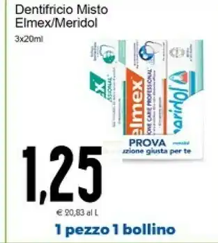 Conad Superstore Elmex Dentifricio Misto 3x20 Ml offerta