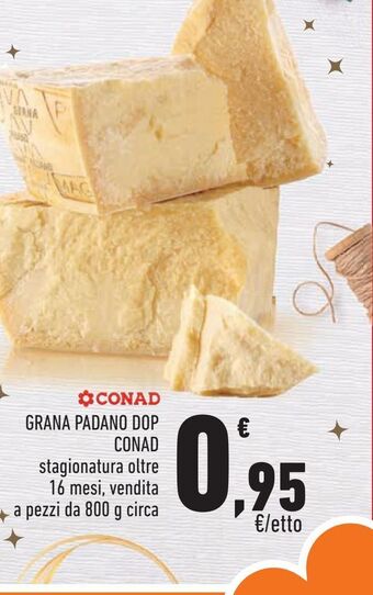 Conad City Grana padano dop conad offerta