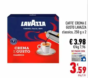 Conad Caffè crema e gusto lavazza offerta
