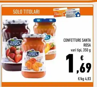 Conad Confettura santa rosa offerta