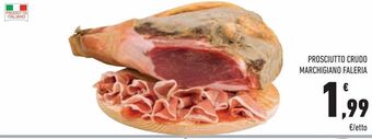 Conad City Prosciutto crudo marchigiano faleria offerta
