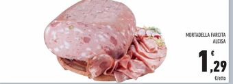 Conad City Mortadella farcita alcisa offerta