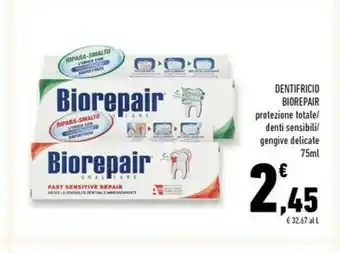 Conad Superstore Biorepair Dentifricio Denti Sensibili offerta