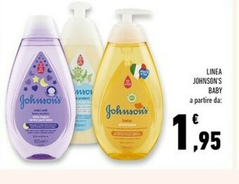 Conad Superstore Johnson's Linea Baby offerta