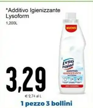 Conad Superstore Lysoform Additivo Igienizzante offerta
