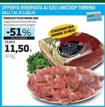 Coop Prosciutto Di Parma Dop offerta