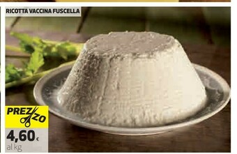 Coop Ricotta Vaccina Fuscella offerta