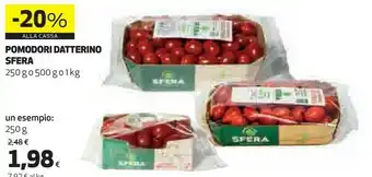 Coop Pomodori Datterino Sfera offerta