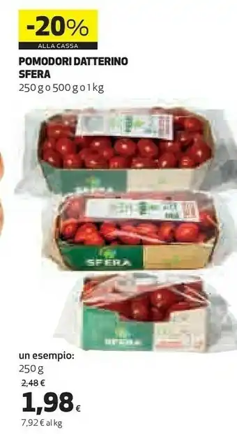 Coop Sfera Pomodori Datterino offerta