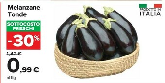 Carrefour Market Melanzane Tonde offerta