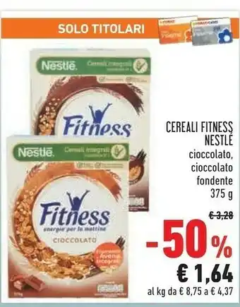 Conad City Nestlè Fitness Cereali 375 G(ml) offerta