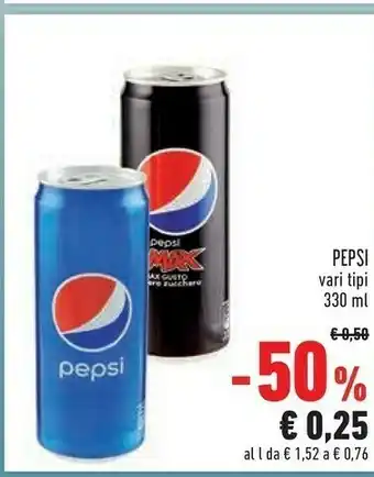 Conad City Pepsi Bibite offerta