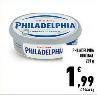 Conad City Mondelez Philadelphia Original 250 G offerta