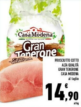 Casa Modena Prosciutto Cotto Alta Qualita Gran Tenerone