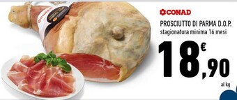 Conad City Conad Prosciutto Di Parma DOP offerta