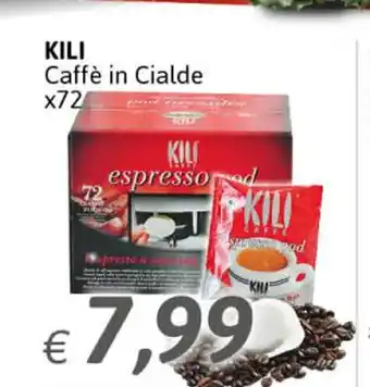 Crai Kili Caffè in Cialde x 72 offerta