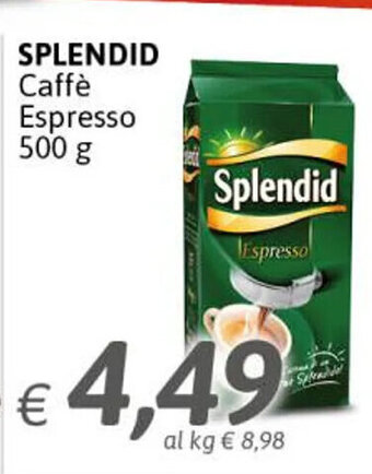 Crai Splendid Caffè Espresso 500 g offerta