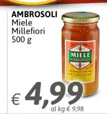 Crai Ambrosoli Miele Millefiori 500 g offerta
