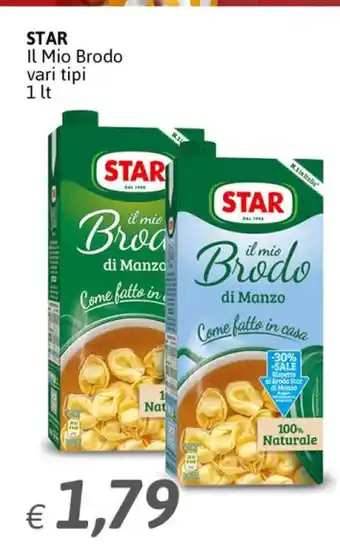Crai Star IL Mio Brodo vari tipi 1 lt offerta