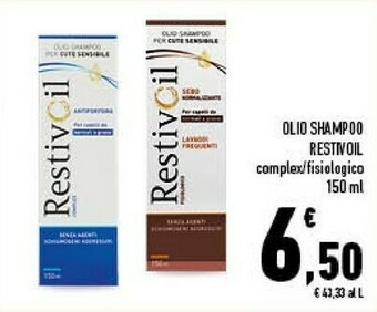 Conad Restivoil Olio Shampoo offerta