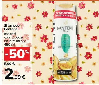 Carrefour Pantene Shampoo offerta