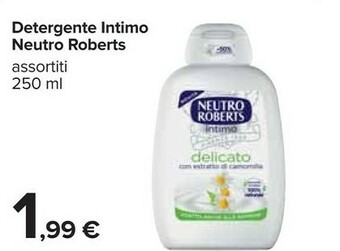 Carrefour Neutro Roberts Detergente Intimo offerta