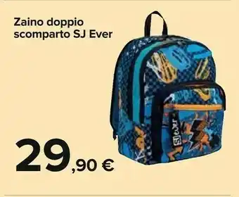 Carrefour Sj Ever Zaino Doppio Scomprato offerta