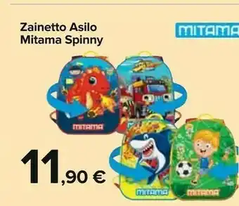 Carrefour Mitama Zainetto Asilo Spinny offerta