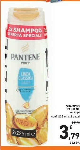 Conad Pantene Shampoo offerta