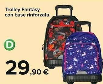 Trolley Fantasy Con Base Rinforzata