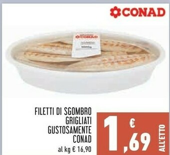 Conad Filetti Di Sgombro Grigliati Gustosamente offerta