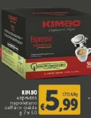 Deco Supermercati Kimbo Caffè Espresso Napoletano offerta