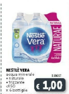 Deco Supermercati Nestlè Acqua Minerale Naturale Vera offerta