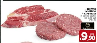 Deco Supermercati Arrosto Disossato Hamburger Di Bovino Adulto Black Angus Irlanda offerta