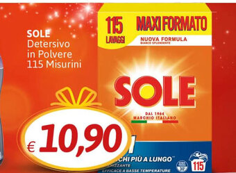 Crai Sole Detersivo in Polvere 115 Misurini offerta